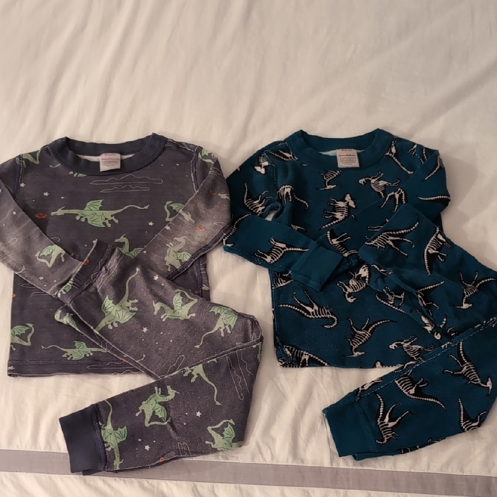 Hanna Anderson Long Pajamas -Size 3T